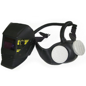 Маска зварника з автоматичним світлофільтром \"Хамелеон\" + фільтруючий пристрій \"Спрут\" арт.25612 (артикул: 000070951)-0