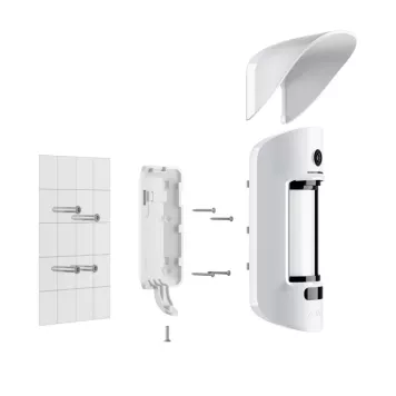 (Уценка) Беспроводной уличный датчик движения Ajax MotionCam Outdoor White-6