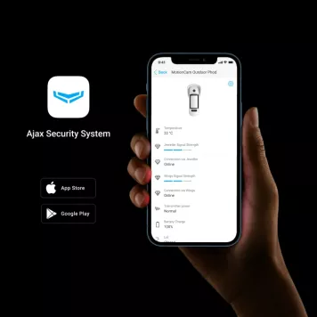 Беспроводной уличный датчик движения Ajax MotionCam Outdoor (PhOD) с поддержкой фотоверификации тревог, функций "Фото по запросу" и "Фото по сценарию" White (39293.121.WH1)-5