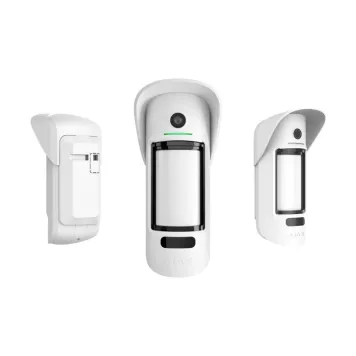 Беспроводной уличный датчик движения Ajax MotionCam Outdoor (PhOD) с поддержкой фотоверификации тревог, функций "Фото по запросу" и "Фото по сценарию" White (39293.121.WH1)-2