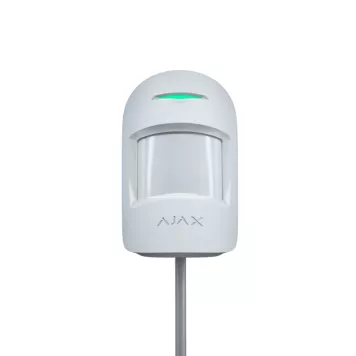 Проводной датчик движения Ajax MotionProtect Fibra White (44405.09.WH1)-0