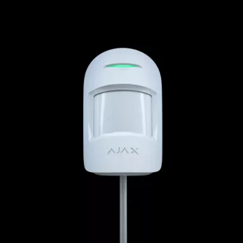 Проводной датчик движения Ajax MotionProtect Fibra White (44405.09.WH1)-1