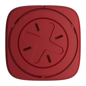 Беспроводной адресный пожарный оповещатель световой Ajax EN54 FireProtect (VAD) Jeweller Red (118607.277.RD1)-2