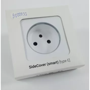 (Уценка) Боковая панель для встроенной розетки Ajax SideCover (smart) White-0