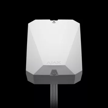 Гибридная централь системы безопасности Ajax FIBRA Hub Hybrid (4G) White (143579.111.BL1)-4