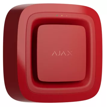 Беспроводной адресный пожарный оповещатель звуковой Ajax EN54 FireProtect (Sounder) Jeweller Red (118604.278.RD1)-1