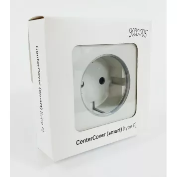(Уценка) Центральная панель для встроенной розетки Ajax СenterCover (smart) Oyster-0
