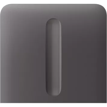 Бічна кнопка для димерного вимикача Ajax SideButton (Dimmer) vertical Grey (98603.254.GR1)-1