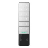 Беспроводная клавиатура Ajax KeyPad Outdoor Jeweller White (99967.286.WH1)