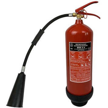 Огнетушитель углекислотный ВВК-3,5 (ОУ-5) со шлангом (артикул: 000013458)-2