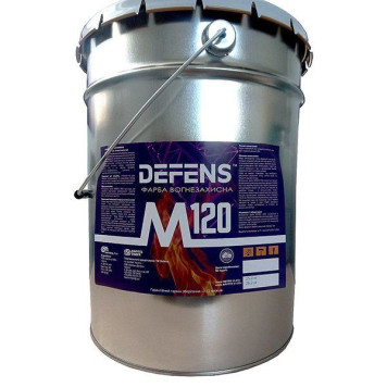 Вогнезахист по металу «DEFENS M 120» 25кг (артикул: 000074767)-0