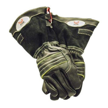 Рукавиці пожежного FHR 001 шкіряні, модель L (довгі), розмір 10 (L) (артикул: 000085038)-0