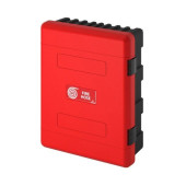 Пожарный шкаф без смотрового окна (красный) Daken DUAL 615х735х270мм (артикул: 000085418)