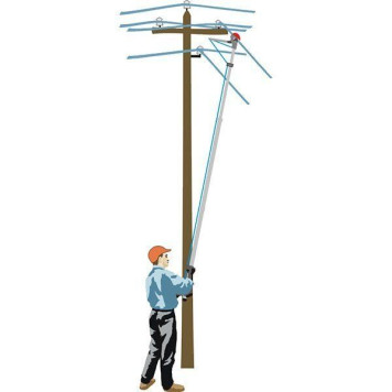 Приспособление для обрезки проводов ВЛ 0,4 кВ с земли ПРЛ-0,4-1 (артикул: 000073362)-1