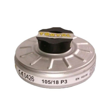 Протирадіоціній (протипілевий) фільтр Trayal Р3 R (артикул: 000083486)-0