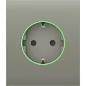 Центральна панель для вбудованої розетки Ajax СenterCover (smart) Olive (59970.162.OL)