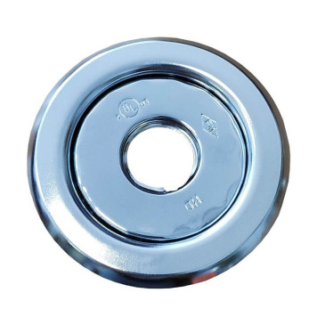 Розетка декоративна (хром) (артикул: 000075090)-0