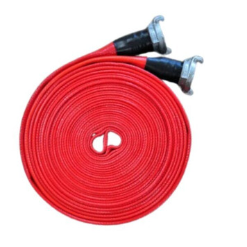 Рукав пожарный AQUASILA 51Т (Класс 3) 2ГРН-50 с двухсторонним покрытием (артикул: 000085290)-0