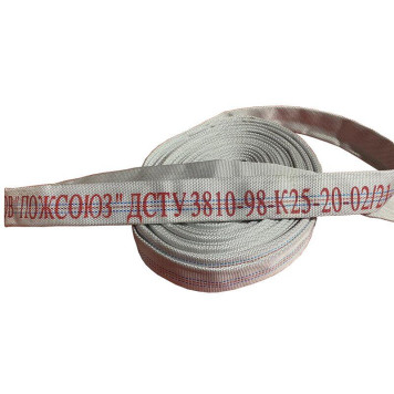 Рукав пожарный Д-25 (к) полотно (артикул: 000077297)-1