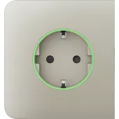 Бічна панель для вбудованої розетки Ajax SideCover (smart) Ivory (59999.163.IV)