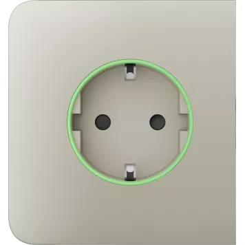 Бічна панель для вбудованої розетки Ajax SideCover (smart) Ivory (59999.163.IV)-0