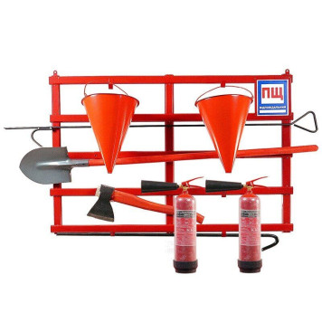 Щит пожежний відкритого типу (з комплектацією багор/лом/лопата/топор/відро 2) + 2 Вогнегасника вуглекислотних ВВК-2 (ОУ-3) (артикул: 000073536) Щит пожежний відкритого типу (з комплектацією багор/лом/лопата/топор/відро 2) + 2 Вогнегасника вуглекислотних ВВК-2 (ОУ-3) (артикул: 000073536)-0