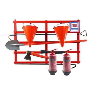 Щит пожежний відкритого типу (з комплектацією багор/лом/лопата/топор/відро 2) + 2 Вогнегасника вуглекислотних ВВК-3,5 (ОУ-5) (артикул: 000073537) Щит пожежний відкритого типу (з комплектацією багор/лом/лопата/топор/відро 2) + 2 Вогнегасника вуглекислотних ВВК-3,5 (ОУ-5) (артикул: 000073537)-0