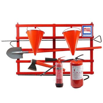 Щит пожежний відкритого типу (з комплектацією багор/лом/лопата/топор/відро 2) + Вогнегасник ВП-5 (ОП-5) і Вогнегасник ВВК-2 (ОУ-3) (артикул: 000073538) Щит пожежний відкритого типу (з комплектацією багор/лом/лопата/топор/відро 2) + Вогнегасник ВП-5 (ОП-5) і Вогнегасник ВВК-2 (ОУ-3) (артикул: 000073538)-0