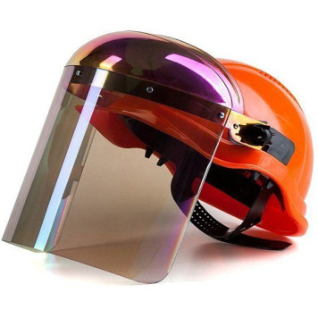 Щиток защитный КНФ-1 \"Металлург\" с подбородником на каске (артикул: 000070965)-0