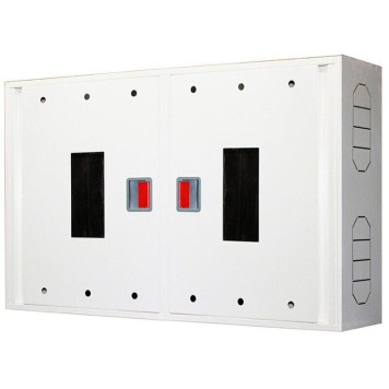 Шафа пожежна ШП 120/60 У-С Біла, (навісна, із задньою стінкою, 1200х600х230мм) (артикул: 000043417) Шафа пожежна ШП 120/60 У-С Біла, (навісна, із задньою стінкою, 1200х600х230мм) (артикул: 000043417)-1