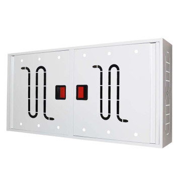 Шкаф пожарный ШП 120/60 У Белый (навесной, без задней стенки, 1200х600х230мм) (артикул: 000043413)-0