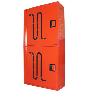 Шкаф пожарный ШП 60/120 У Красный (навесной, без задней стенки, 600х1200х230мм) (артикул: 000043404)-0