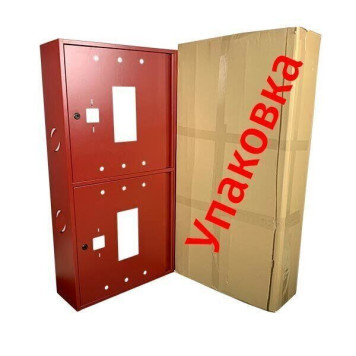 Шкаф пожарный ШП 60/120 У Красный (навесной, без задней стенки, 600х1200х230мм) (артикул: 000043404)-5