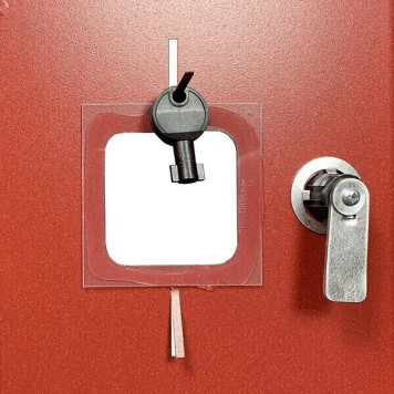 Шкаф пожарный ШП 60/120 У Красный (навесной, без задней стенки, 600х1200х230мм) (артикул: 000043404)-6