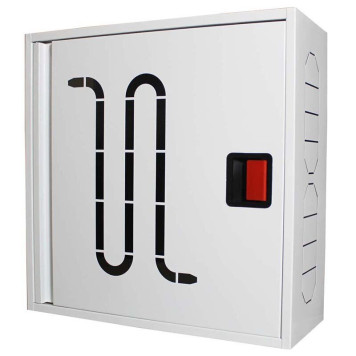 Шкаф пожарный ШП 60/60 У Белый (навесной, без задней стенки, 600х600х230мм) (артикул: 000043381)-0