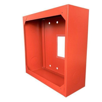 Шкаф пожарный ШП 60/60 У Красный (навесной, без задней стенки, 600х600х230мм) (артикул: 000043380)-4
