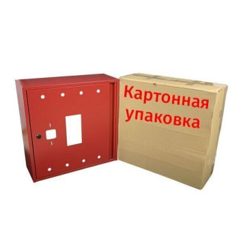 Шкаф пожарный ШП 60/60 У Красный (навесной, без задней стенки, 600х600х230мм) (артикул: 000043380)-5