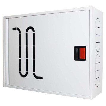 Шафа пожежна ШП 80/60 У-С Біла, (навісна, із задньою стінкою, 800х600х230мм) (артикул: 000043393) Шафа пожежна ШП 80/60 У-С Біла, (навісна, із задньою стінкою, 800х600х230мм) (артикул: 000043393)-0