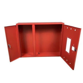 Шафа пожежна ШП 90/70 У-С Червона, (навісна, із задньою стінкою, 900х700х230мм) (артикул: 000043400)-2