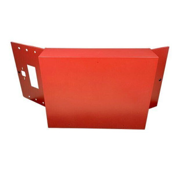 Шафа пожежна ШП 90/70 У-С Червона, (навісна, із задньою стінкою, 900х700х230мм) (артикул: 000043400)-3