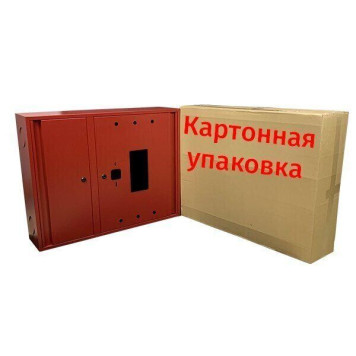 Шафа пожежна ШП 90/70 У-С Червона, (навісна, із задньою стінкою, 900х700х230мм) (артикул: 000043400)-5