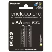 Акумулятор Panasonic Eneloop Pro AA 2500mAh (1,2V 2 шт) (BK-3HCDE/2CP)