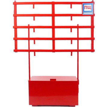 Стенд пожежний з щитом відкритого типу стаціонарний (без комплектації) (артикул: 000015984) Стенд пожежний з щитом відкритого типу стаціонарний (без комплектації) (артикул: 000015984)-0