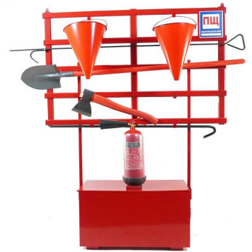 Стенд пожежний з щитом відкритого типу стаціонарний (з комплектацією багор/лом/лопата/топор/відро 2) + Вогнегасник вуглекислотний ВВК-3,5 (ОУ-5) (артикул: 000073550) Стенд пожежний з щитом відкритого типу стаціонарний (з комплектацією багор/лом/лопата/топор/відро 2) + Вогнегасник вуглекислотний ВВК-3,5 (ОУ-5) (артикул: 000073550)-0