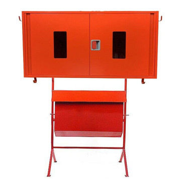 Стенд пожарный со щитом закрытого типа с перекидным ящиком для песка (артикул: 000013443)-0