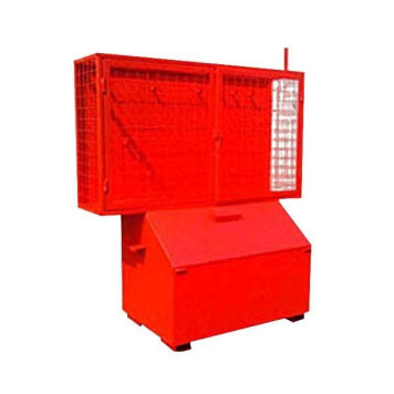 Стенд пожежний з щитом закритого типу (сітка) горизонтальний (без комплектації) (артикул: 000015715)-0