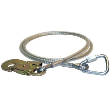 Строп троссовый К20 + овальный карабин (артикул: 000071199)-0