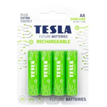 Акумулятор Tesla AA GREEN+ 4шт Tesla 10662-1
