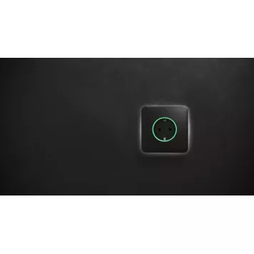 Розумна вбудована розетка з функцією моніторингу споживання електроенергії Ajax Outlet [type F] Jeweller Oyster-7