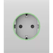 Центральна панель для вбудованої розетки Ajax СenterCover (smart) White (72576.162.WH)